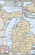 Image result for MI Upper Peninsula Map