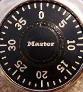 Image result for Unlocked Master Combination Lock