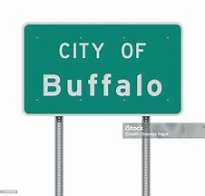 Image result for Buffalo NY Sign