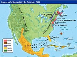 Image result for North America 1600s