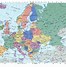 Image result for Road Map of Europe Detailed