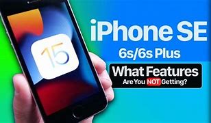 Image result for iPhone SE 1 IOS 15