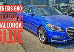 Image result for 2018 Genesis G80 Blue Mallorca