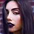 Image result for Purple Lips Makeup