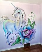 Image result for Unicorn Mural