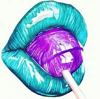 Image result for Lollipop Lips Art