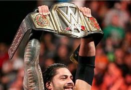 Image result for Roman Reigns WWE Champion