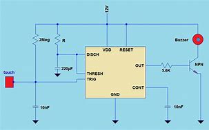 Image result for Alarm Circuit Diagram