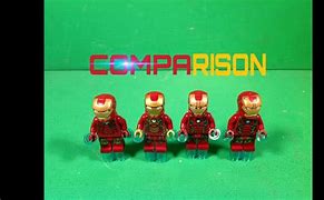 Image result for LEGO Iron Man Minifig