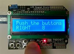 Image result for Projects with LCD Keypad Shield