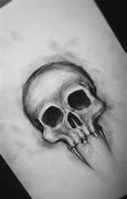 Image result for Creepy Skull Drawings Easy