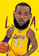 Image result for LeBron James as a Cartoon