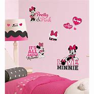 Image result for Minnie Mouse Wall Decals