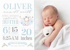 Image result for New Baby Announcement Ideas