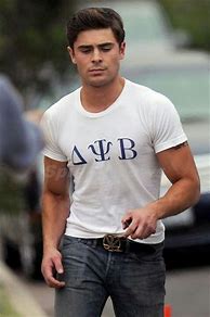 Image result for Zac Efron T-shirt