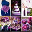 Image result for Purple and Navy Blue Wedding