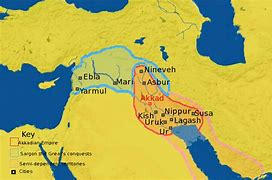 Image result for The Akkadian Empire Map