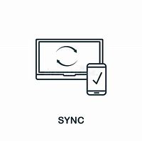 Image result for Out of Sync Icon
