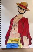 Image result for Serious Luffy Drawing
