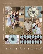Image result for Small Scrapbook Layouts
