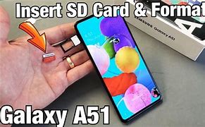 Image result for Samsung Galaxy A51 5G microSD Card