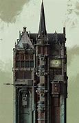 Image result for Steampunk Buildings Concept Art