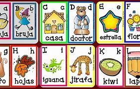 Image result for Abecedario En Español Para Niños
