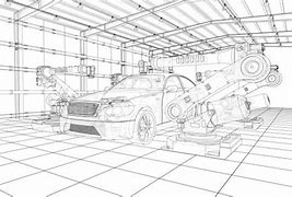 Image result for Car Factory Art