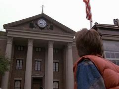 Image result for Back to the Future Town Square Clock