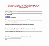 Image result for Workplace Emergency Action Plan Template