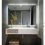 Image result for Backlit Bathroom Mirrors