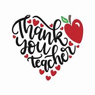 Image result for Thank You Teacher Graphic