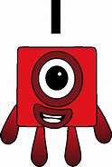 Image result for Number Blocks Character 1