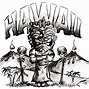 Image result for Hawaiian Tiki Drawings