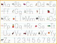 Image result for Practice Writing Alphabet A-Z