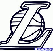 Image result for Lakers Logo Coloring