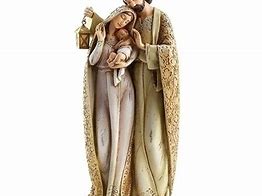 Image result for Antique Parian Holy Family Figurine