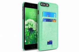 Image result for iPhone 7 Plus Leather Wallet Case