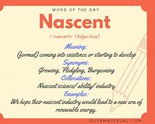 Image result for Nascent Word Memory