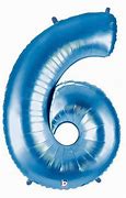 Image result for Blue 6 Balloon