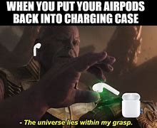 Image result for Thanos AirPod Meme