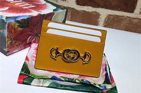 Image result for Gucci Card Holder Yellow