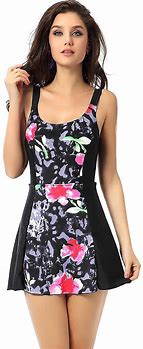 Image result for One Piece Skirted Swimsuit
