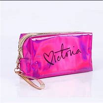 Image result for Victoria Secret Bag Makeup Holder Black N Purple