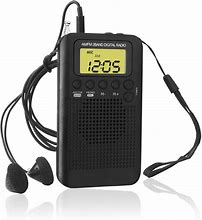 Image result for Portable Radio with Headphones