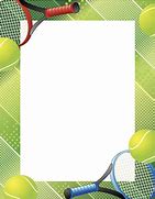 Image result for Tennis Border Clip Art Free