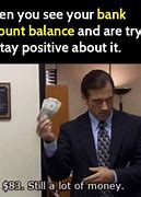 Image result for Bank Account Minus Memes