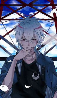 Image result for Anime Pictures Boy White Hair