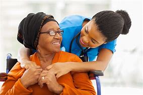 Image result for Nurse Helping Elderly