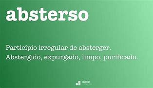 Image result for absterso�n